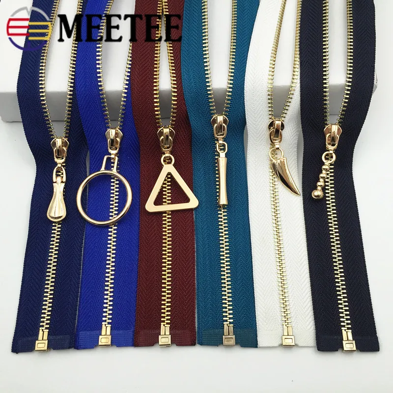 1 шт. Meetee 60 см 3 # металлические застежки-молнии с открытым концом автоматическая