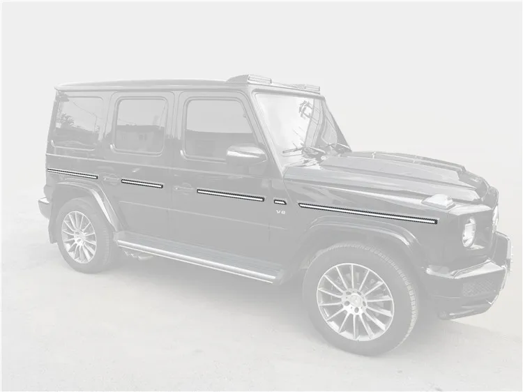 G class w464 G500 g63 g65 карбоновое волокно боковое формование отделка комплект крышка подходит для W464 боковое формование отделка комплект крышка