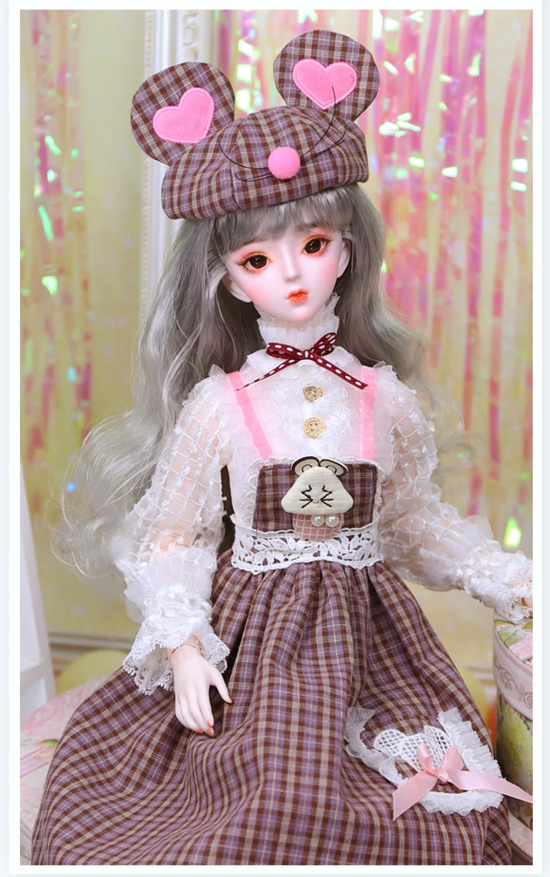 DBS 1/3 BJD Macchiato, ChengMingLan 12 Китайский Зодиак механические соединения тела, включая волосы, глаза, одежда 62 см высота девочек ледяной, SD
