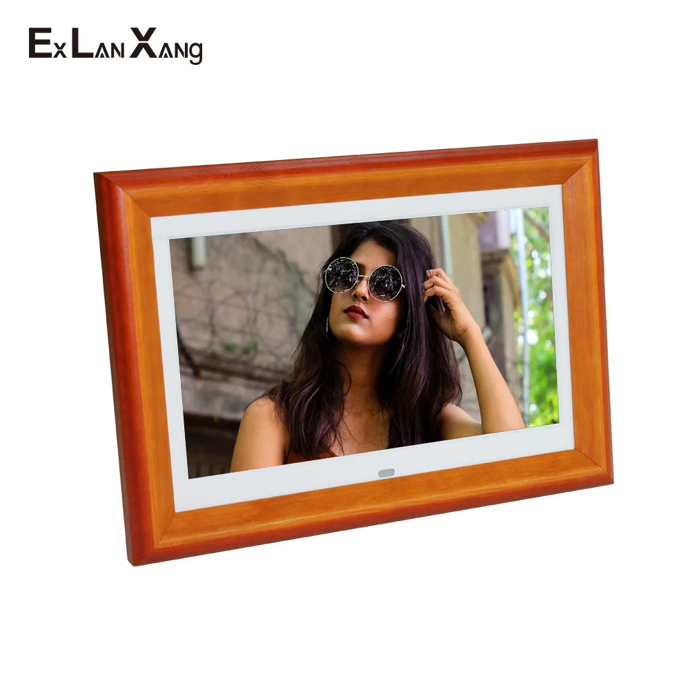 Цифровая фоторамка 10 дюймов HD картина мультимедийный плеер MP3 MP4 будильник