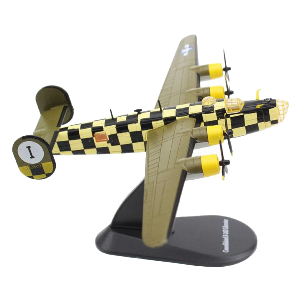 1: 144 Diecast American B-24 Bomber Aviation Airplane Model Toy