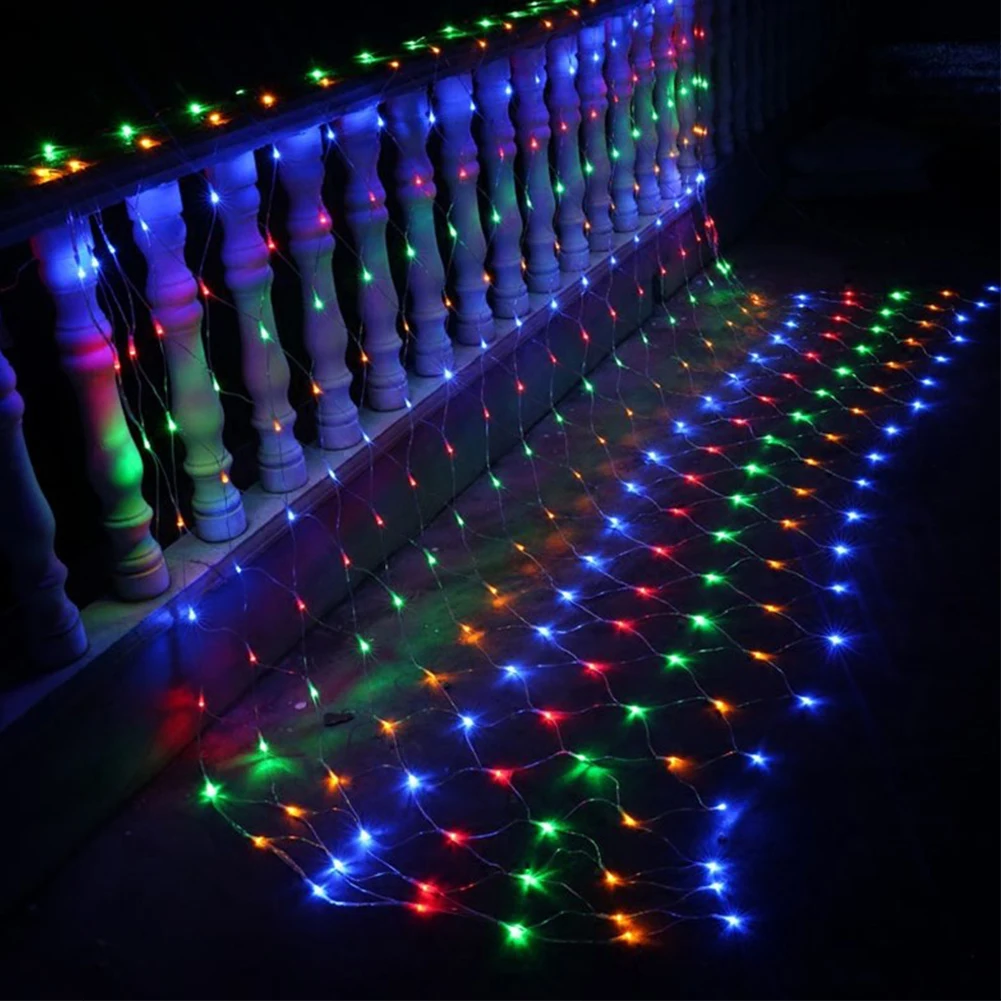 

Led net lamp waterproof festival decoration lamp 1.5m * 1.5m 96 lamp 1 set (original British Standard)