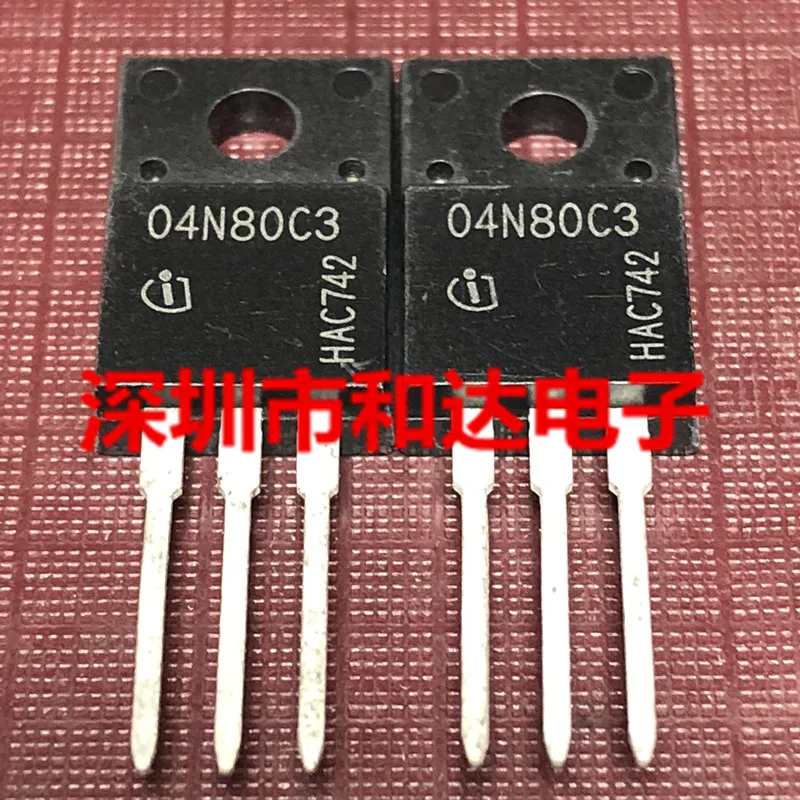 

5 шт. 04N80C3 SPA04N80C3 TO-220F 800V 4A