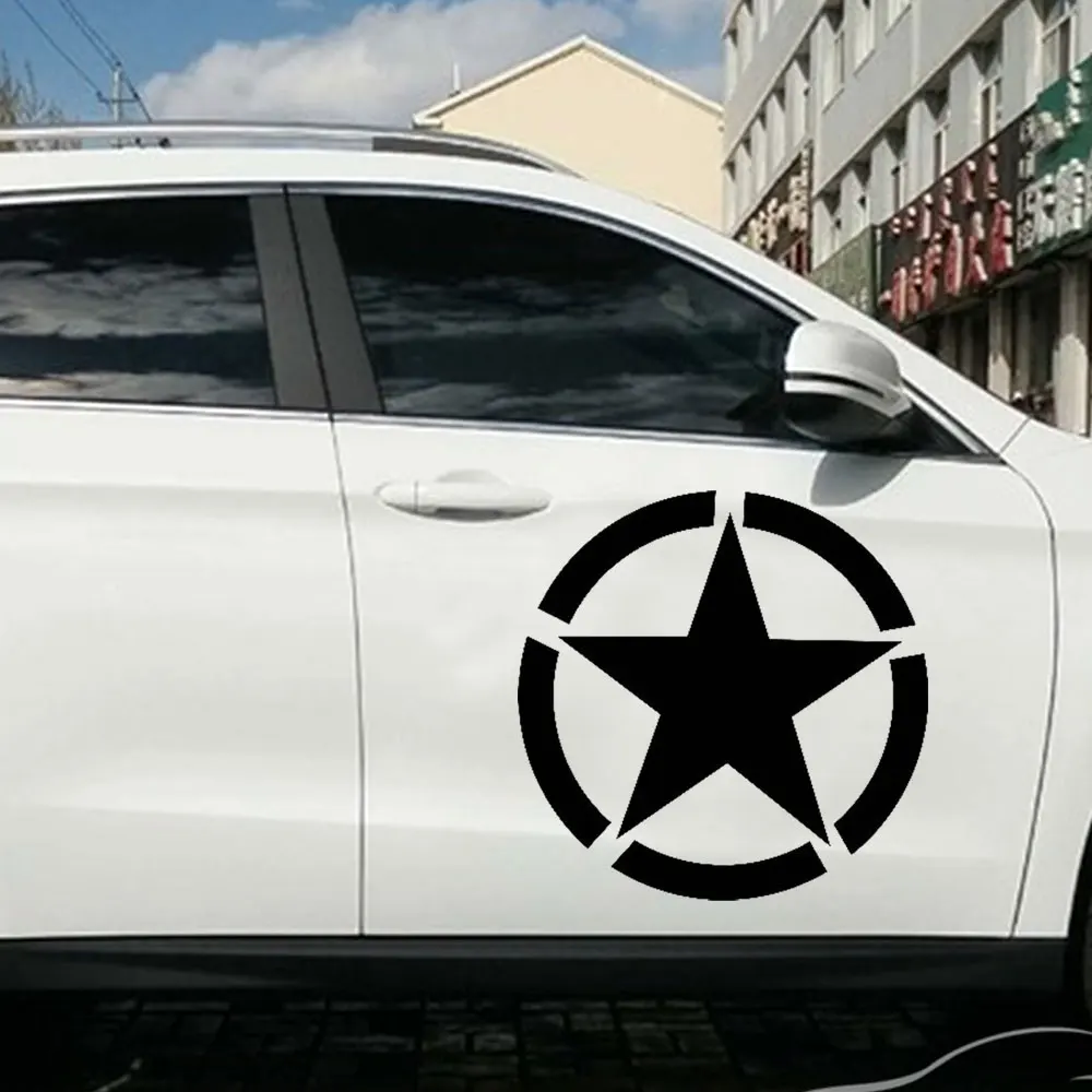 1 шт. стикеры автомобили Светоотражающие звёзды Наклейка виниловая