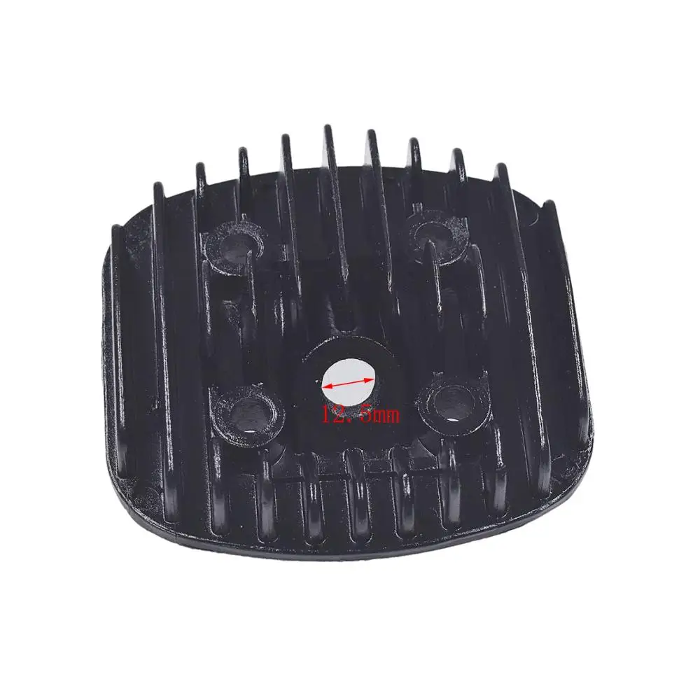 Черный 47 мм комплект головки цилиндра с прокладкой для двигателя велосипеда 80cc