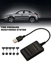 Система контроля давления в шинах с системой навигации Android, запасной внутренний и внешний датчик для шин, USB TMPS, 5 шт.