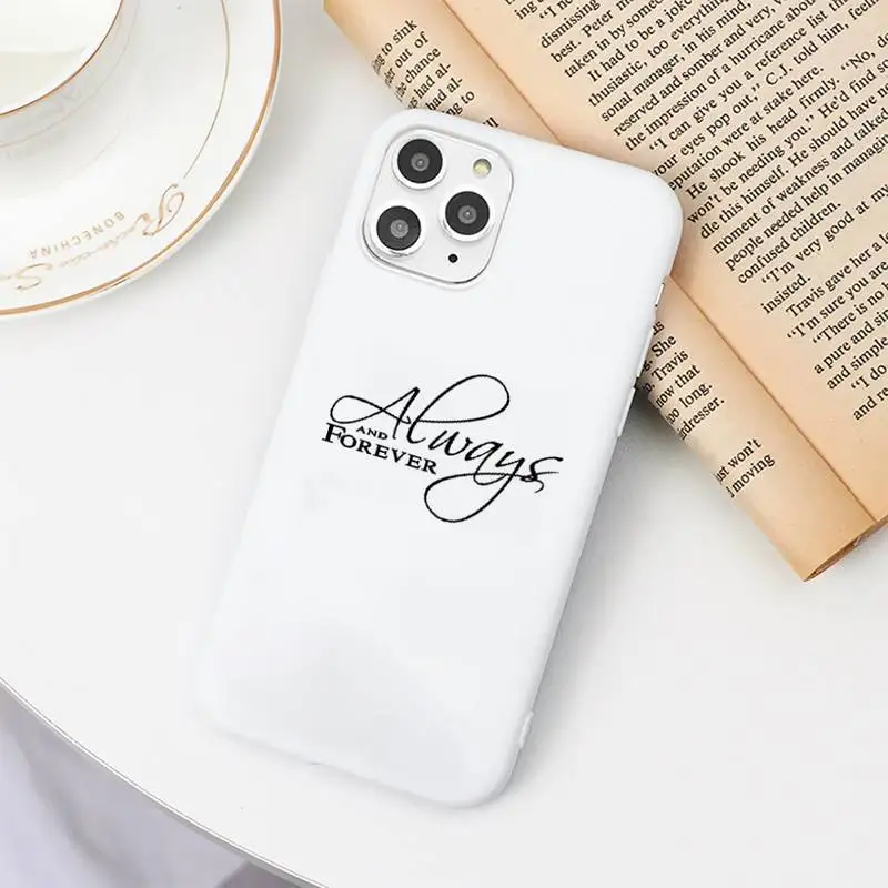

The Vampire Diaries Phone Case Candy Color for iPhone 6 7 8 11 12 s mini pro X XS XR MAX Plus