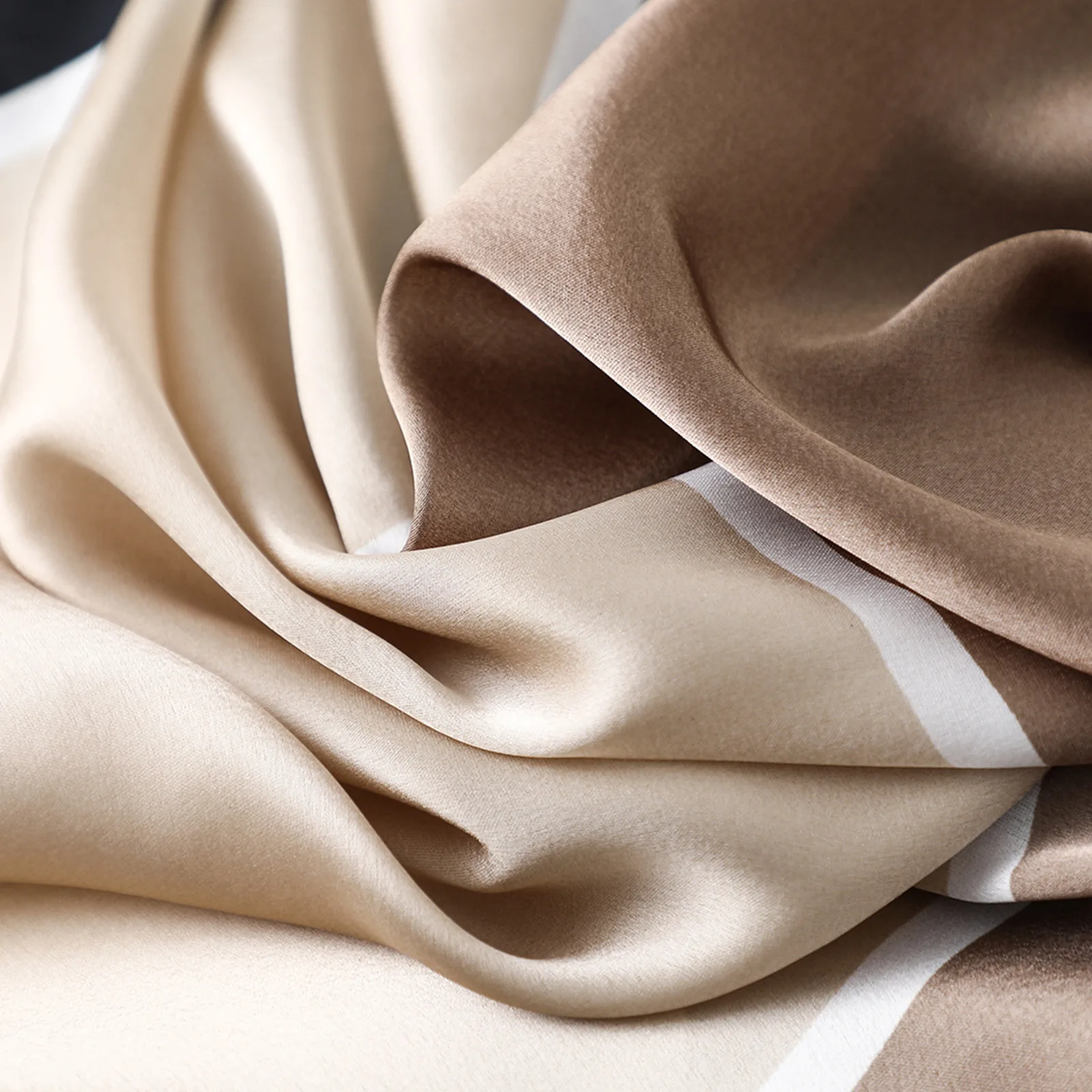 180*90 см Новый женский шелковый шарф с буквенным принтом элегантная