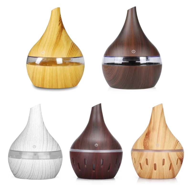 

300ml Mini USB Air Humidifier Essential Oil Aroma Diffuser Mute Air Purifier N58D
