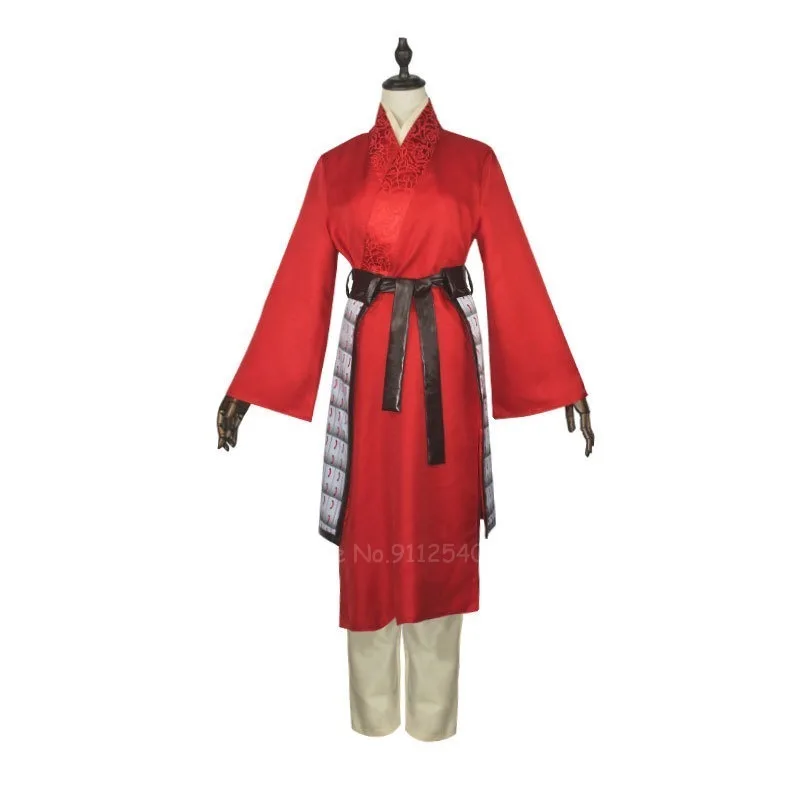 Женская Китайская красная одежда ханьфу костюм для косплея по мотивам фильма Хуа