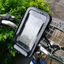 Universal Waterproof Case Bike Phone Holder Bicycle Mount Support Motorcycle Handlebar Stand Bracket MobilePhone Moto Cycle Rack