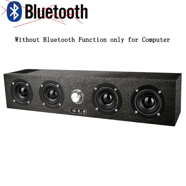 Беспроводной Bluetooth динамик 20 Вт Портативная колонка громкоговоритель boom box TF FM радио Aux сабвуфер ТВ Саундбар для компьютера звуковая коробка - Цвет: X1 WITHOUT BLUETOOTH