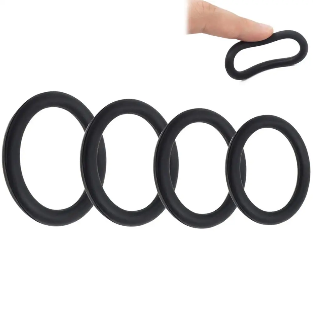 4 шт. кольцо для пениса задержка преждевременной эякуляции пенис силиконовый