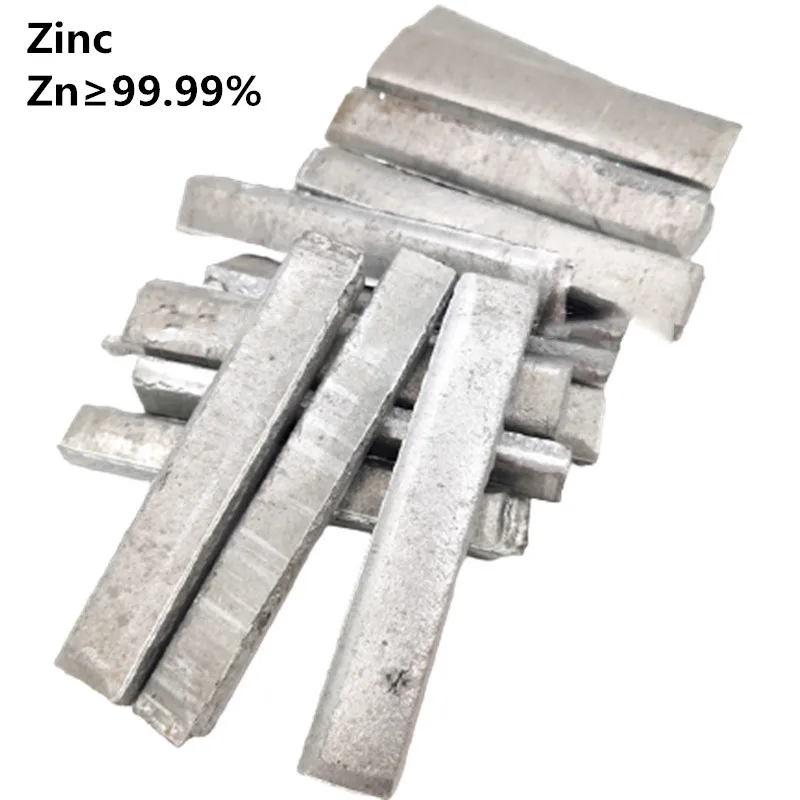 

80 Grams Zinc Zn Ingot Block 99.99% High Purity Scientific Research Experiment Electroplating Alloy Free Shipping