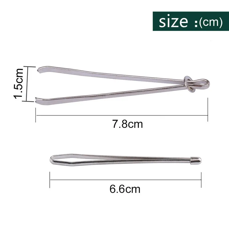 2 шт./лот Клипсы из нержавеющей стали с цитатами эластичный ремень веревка для