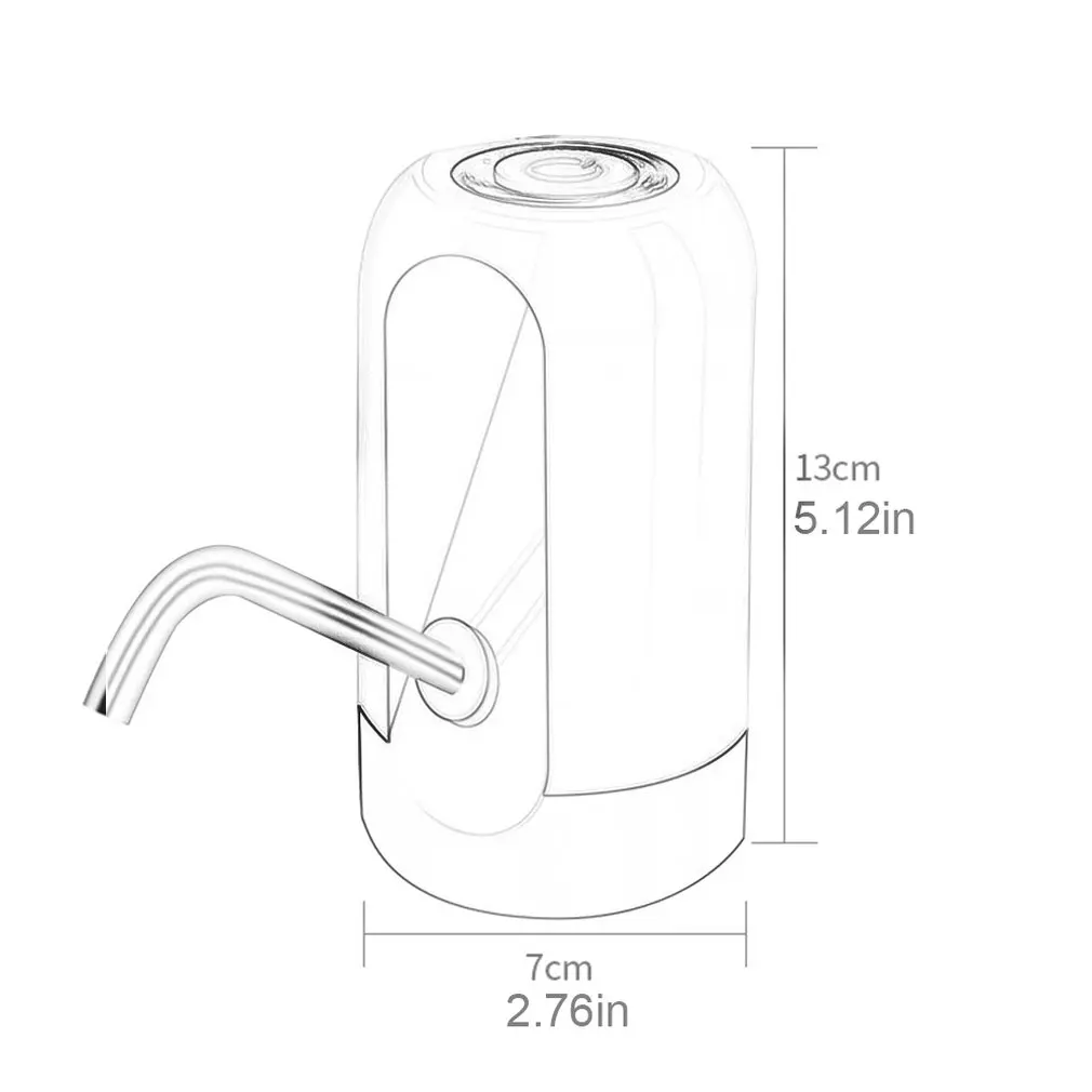 

Portable Electric Water Dispenser Water Bottle Pump Usb Charging Automatic Drinking Water Pump Switch For Water Pumping Device