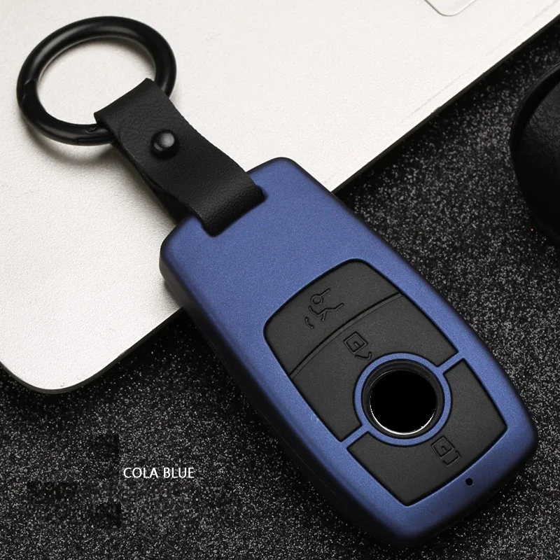 

ABS Carbon fiber Car Remote Smart Key Case Cover For Mercedes Benz AMG 2017 E Class W213 S class