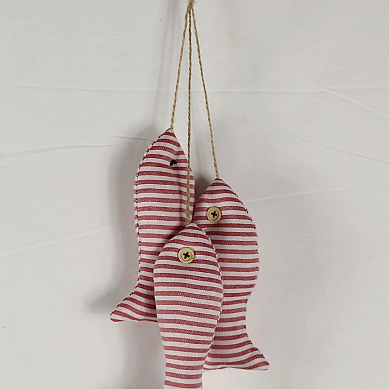 Творческий ручной Средиземноморский Стиль с принтом маленькие рыбки комплект