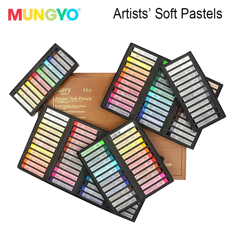 MUNGYO MPV series Gallery soft pastels 12/24/36/48/72 цветов DIY окрашенные волосы макияж художественные