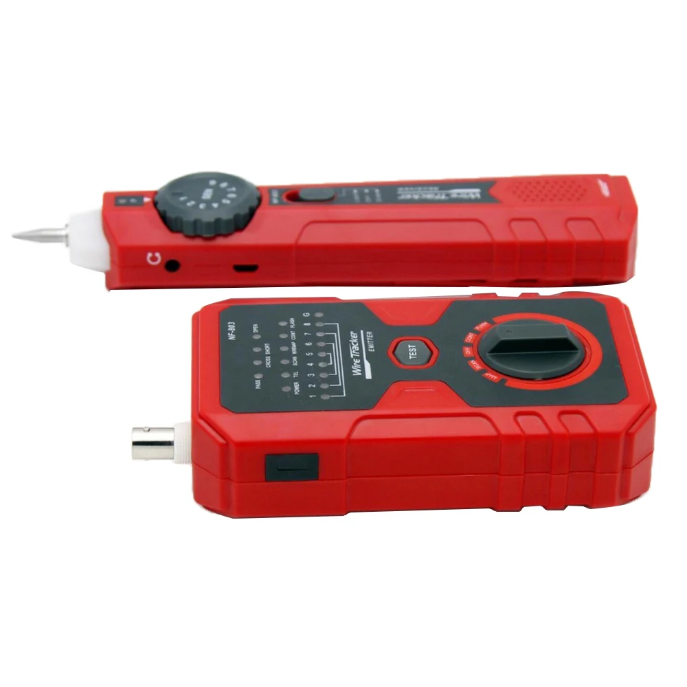 NF 803A тестер сетевого кабеля 600 м RJ11 RJ45 100 Кабель BNC для кабель Ethernet LAN стационарный