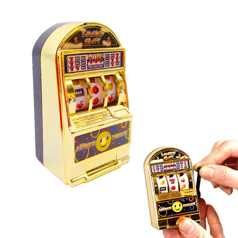 Мини фруктовый игровой автомат Lucky Jackpot антистресс детские игрушки забавные