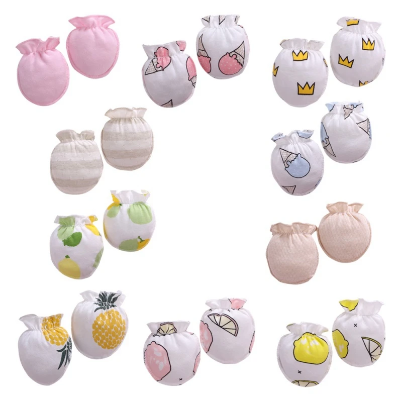 Повседневные модные милые Мультяшные перчатки с защитой от захвата для