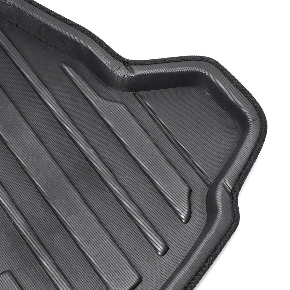 Buy Boot Mat Rear Trunk Liner Cargo Floor Tray Carpet Mud Pad Kick Guard Protector waterproof For Toyota C-HR CHR 2017 2018 2019+ on
