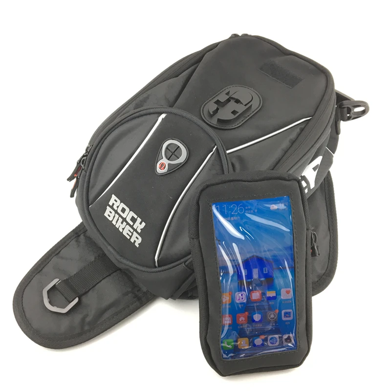 Магнитная мотоциклетная сумка на бак водонепроницаемая седло для мотоцикла одно