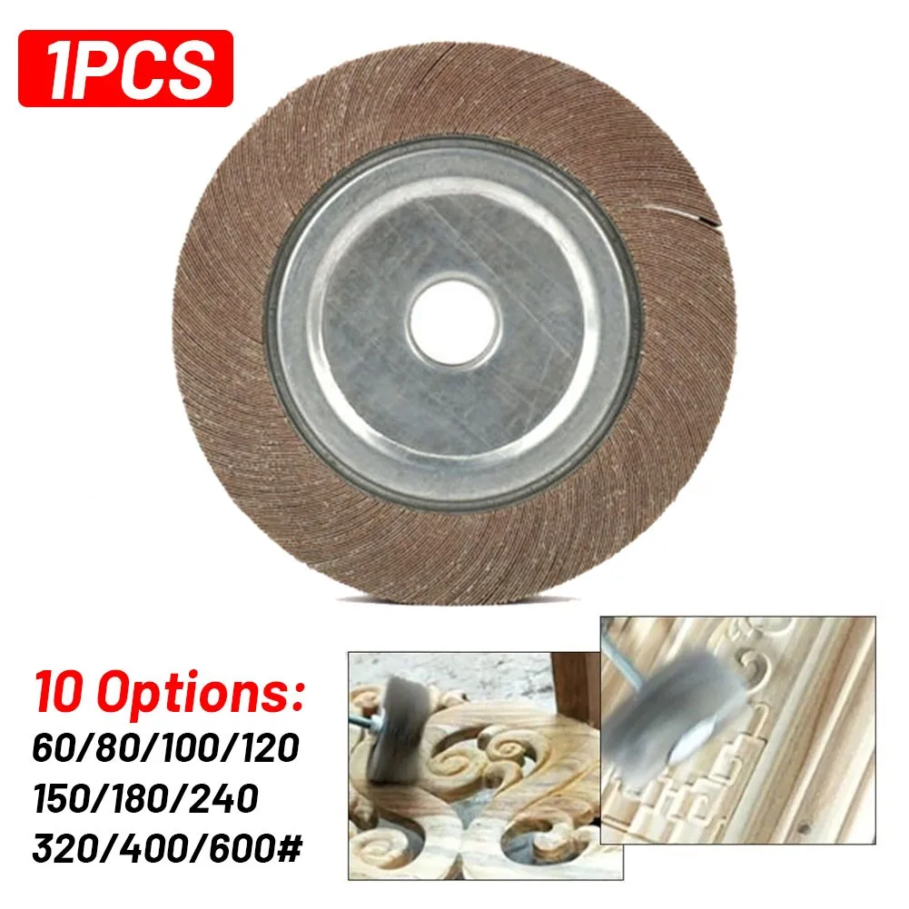 

1pc Abrasive Flap Sanding Wheel 200mm 8\\\\\\\" Sanding Flap Grinding Wheel Polishing Metal Abrasive Tool 60~600 Grit