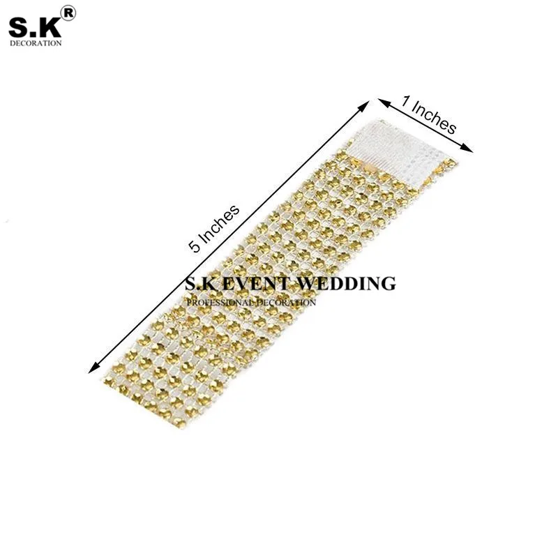 Недорогая Пряжка Стразы с бриллиантами для кольца салфеток стула пояса банта