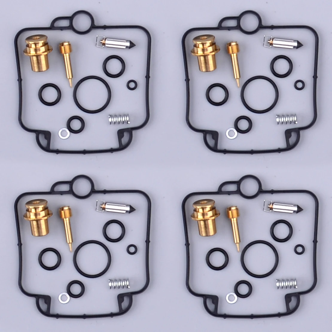 

4 Sets Motorcycle Carburetor Repair Kit Rebuild Set Fit For Suzuki GSX-R 750 1990 1991 GSX-R 750W 1992 1993 1994 1995