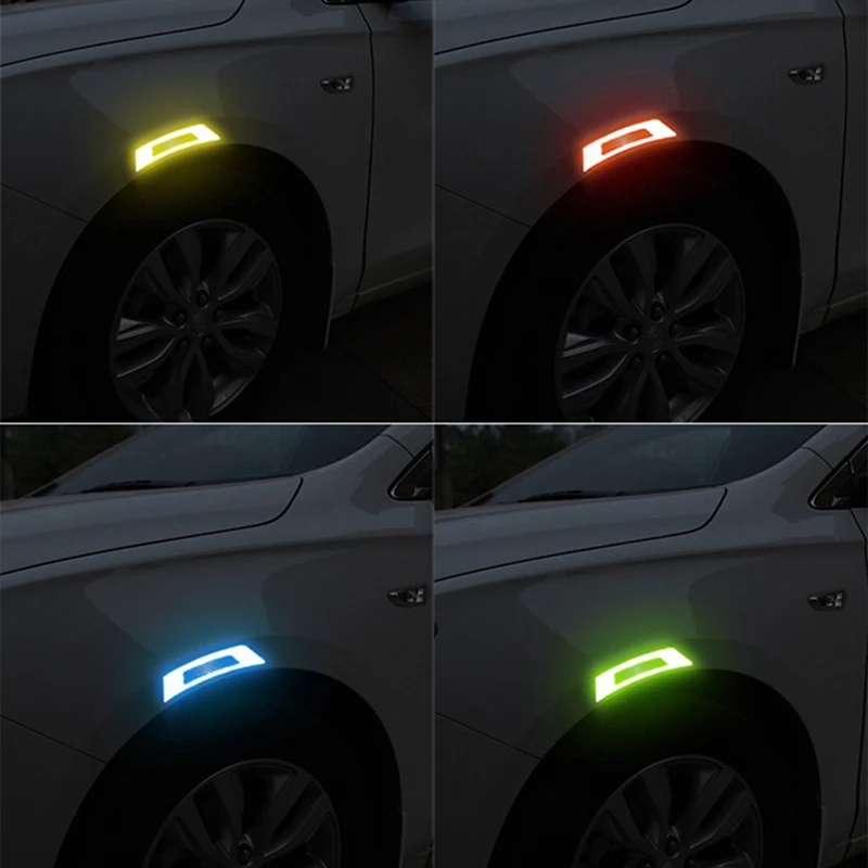 2 шт./компл. автомобиля Стикеры 3d углеродное волокно предупреждающие