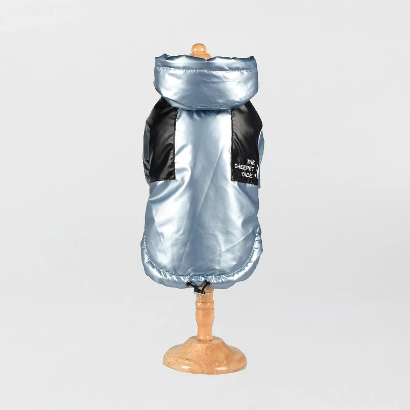 Одежда для собак зимняя ветровка питомцев пальто чихуахуа французская одежда