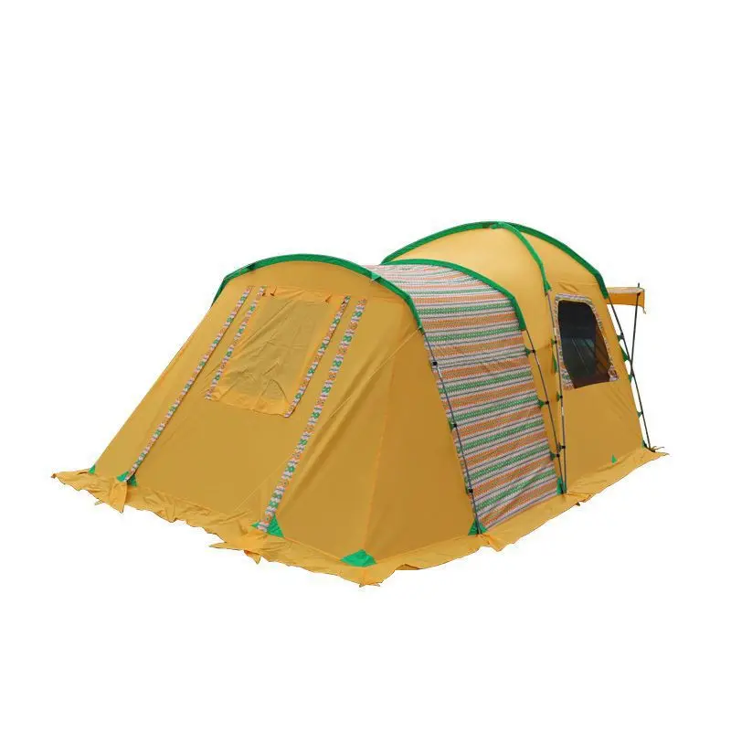 

Shengyuan factory direct sales 4 people two-room one-room outdoor tent new upgrade curtain, floor removable