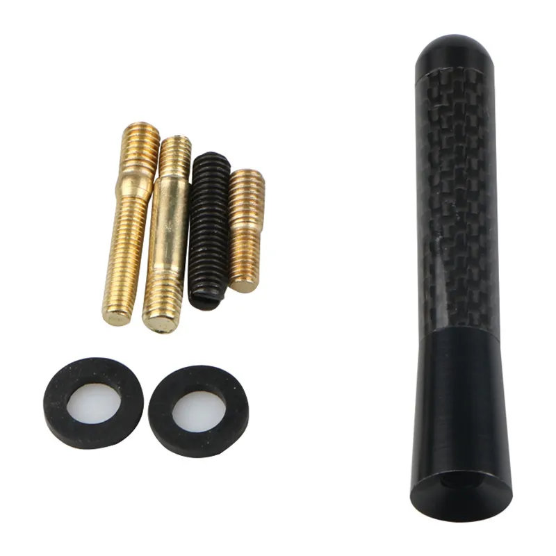 8 см Универсальная автомобильная FM короткая крыша черная антенна маленькая