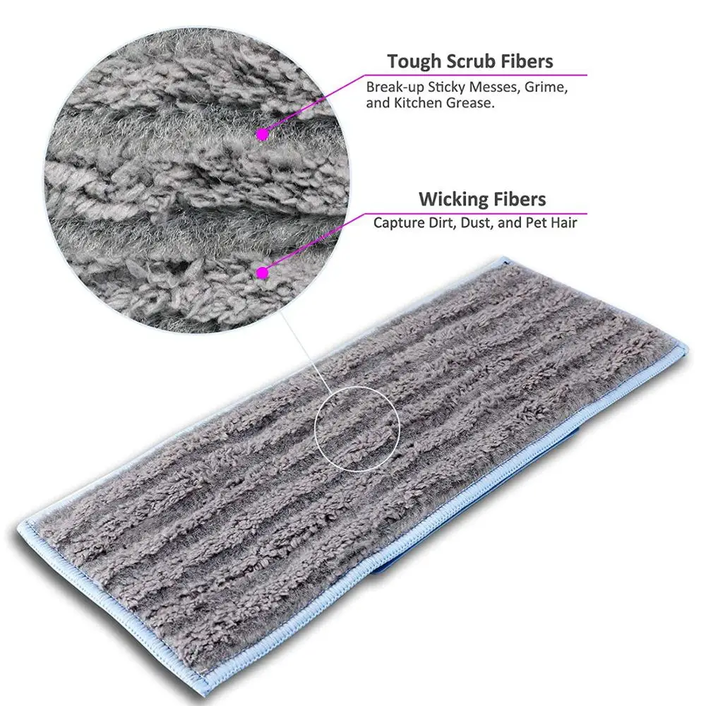 Моющаяся влажная подметающая Швабра из микрофибры 3 шт./лот тканевые накладки для