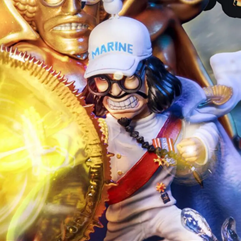 

6.9 " HJ ONE PIECE Statue Warring States Buddha Bust Original Version SD Ratio Full-Length Portrait Action Figure Toys 17CM J135