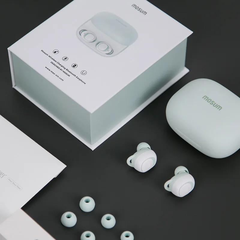 Беспроводная Bluetooth гарнитура Maoxin мини TWS для бега и вождения Apple Huawei|Наушники