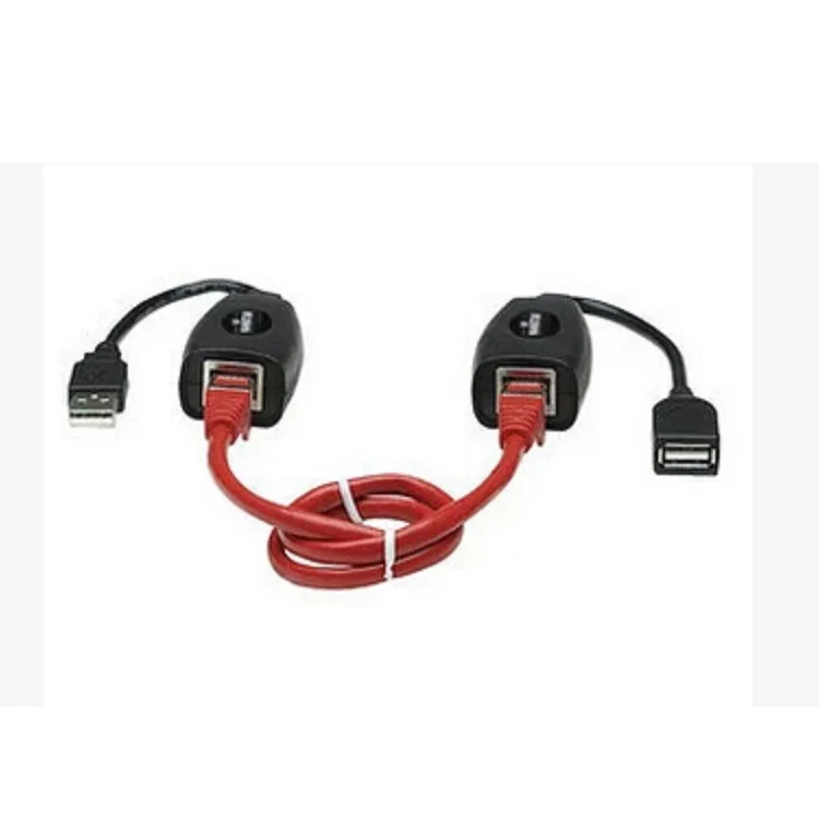 2 шт. удлинитель кабеля с USB на RJ45 RJ 45 | Компьютеры и офис