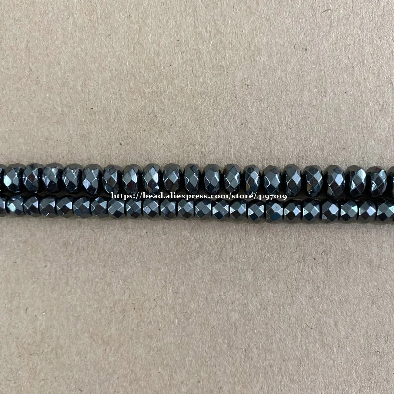 Бесплатная доставка натуральный камень без магнитных граненых форма Рондель