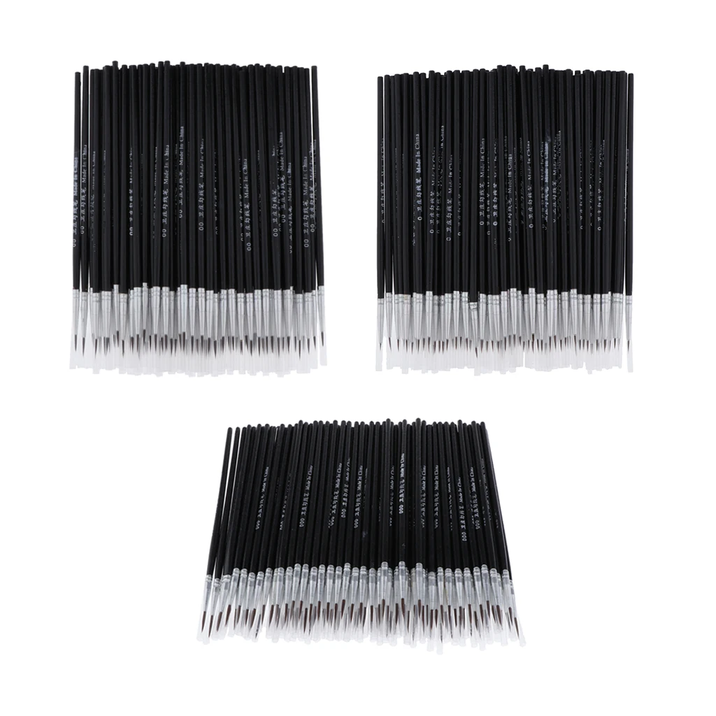 100 шт. тонкий наконечник нейлоновый крючок для рисования волос ручка