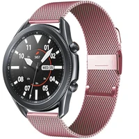 milanese strap for samsung galaxy watch 3 45mm 41mmactive 246mm42mm gear s3 frontier 20mm 22mm bracelet huawei gt22e band