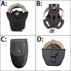 Тактические Полицейские накладки на запястье, профессиональный чехол на запястье, полимерный полицейский чехол, оборудование подходит для ремня 3,8 см и 5,5 см