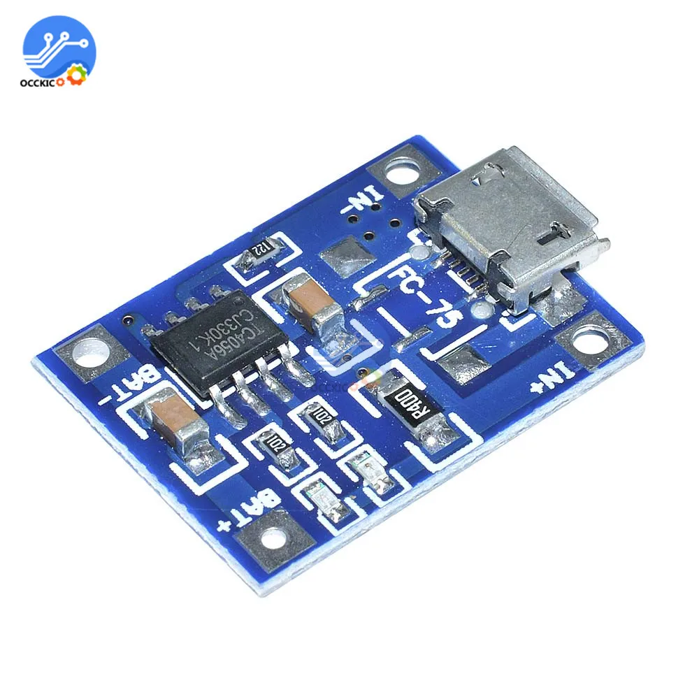 5 шт. TP4056 5 в 1A Micro USB интерфейс литиевая батарея зарядная плата зарядное устройство Модуль функция защиты для Arduino Diy Kit