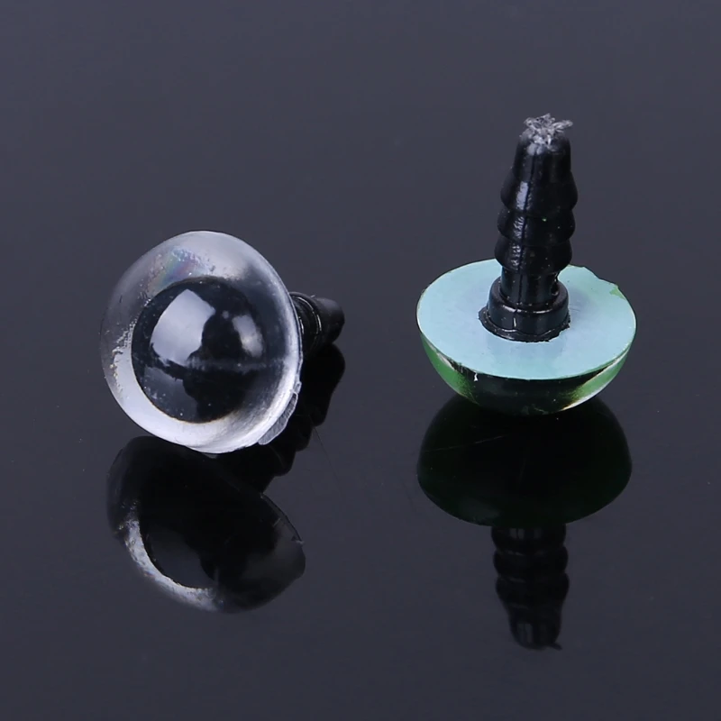 

50pcs/set Pink/Black/Brown/Colorful Triangle Nose Round Safety Eyes with Washers for Bear Puppet Dolls Toys Accessories