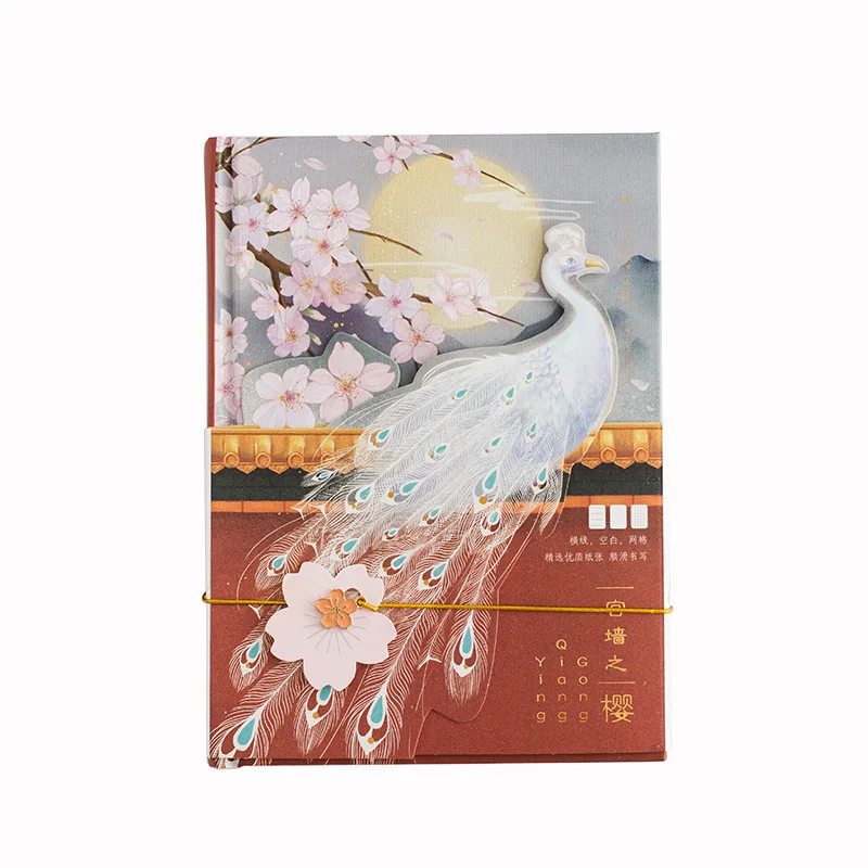 

Chinese Style Notebook B6 Creative 3d Retro Diary Weekly Planner Manual Exquisite Gift Student Stationery Business Office Supply