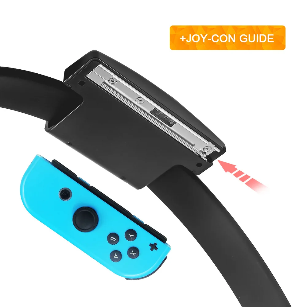 Фото Для Nintendo Switch Joy Ring Fit Приключения игры Новый Регулируемый эластичный ремень для ног спортивная соматосенсорная спортивная игра Йога фитнес №5