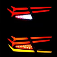 honda 2018 2019 accord led tail light car styling dynamic signal brake rear lamp for 2018 19 accord car offroad accessories