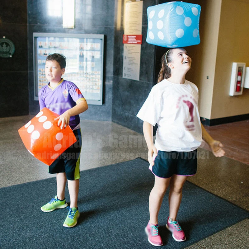 Надувные кубики семья дети игра большие кости надувной блок с надувным | Спорт и