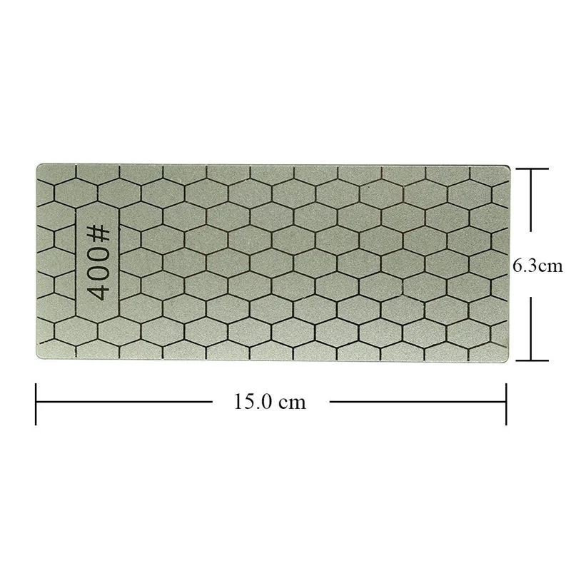 1000 mesh 1 шт. портативный ультра-тонкий Алмазный точильный камень 150*63*1 мм ячеистая поверхность точильный брус для ножей кухонный шлифовальный инструмент - Цвет: 1000 mesh